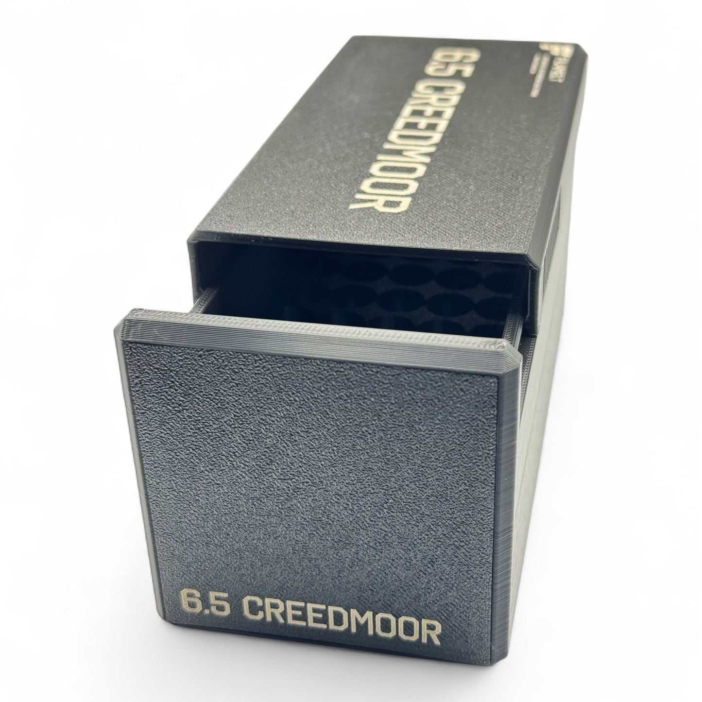 Filamelt Munitionsbox / Ammo Box 6.5 Creedmoor – Patronenbox für 50 Schuss, Made in Germany