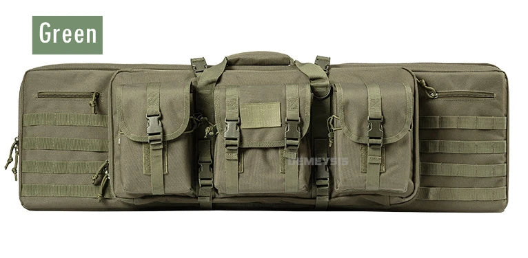 Taktische MOLLE-Waffentasche für 2 Gewehre – 600D Oxford – Rucksack & Tasche – 95 cm / 116 cm – Airsoft, Jagd, Schießsport