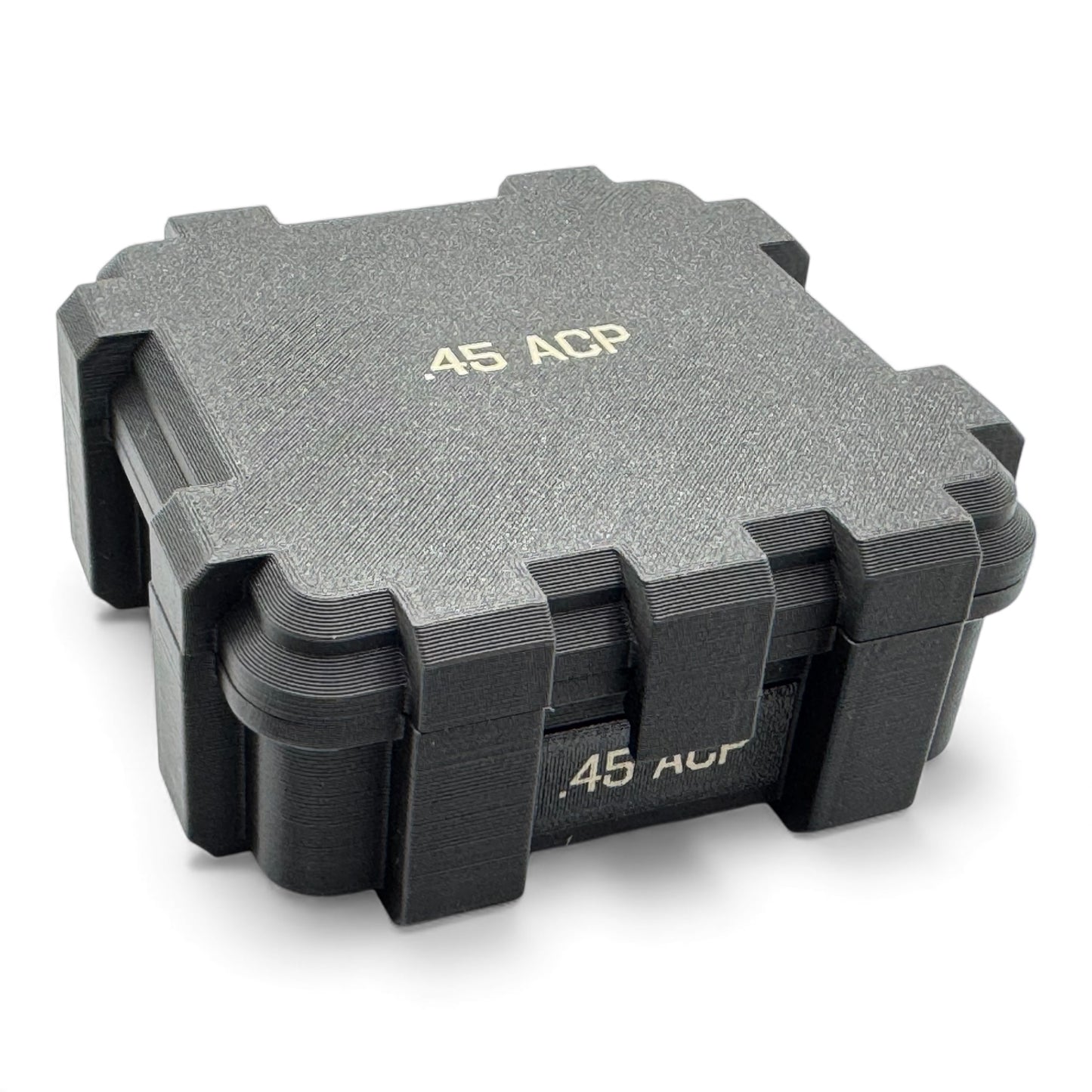 Filamelt Munitionsbox / Ammo Box .45 ACP – Patronenbox ‘Klappdeckel’ – 20 / 25 / 50 / 100 Runden