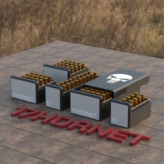 Filamelt Munitionsbox / Ammo Box .17 Hornet – Patronenbox für 50 Schuss, Made in Germany