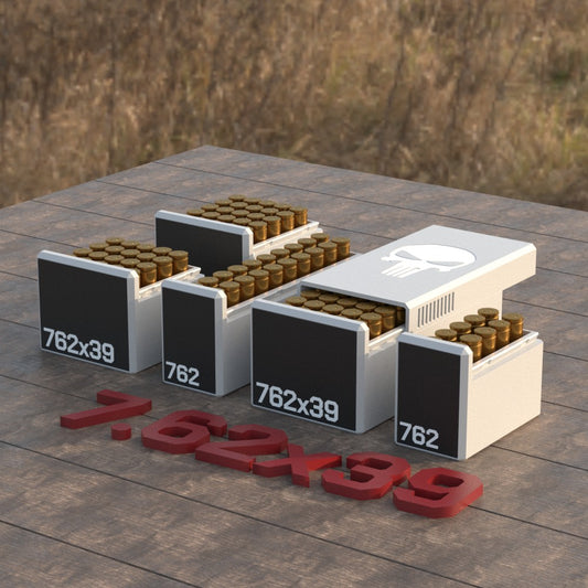Filamelt Munitionsbox / Ammo 7.62x39 – Patronenbox für 50 Schuss, Made in Germany