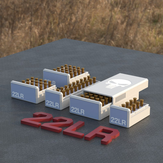 Filamelt Munitionsbox / Ammo .22 LR – Patronenbox für 50 Schuss, Made in Germany