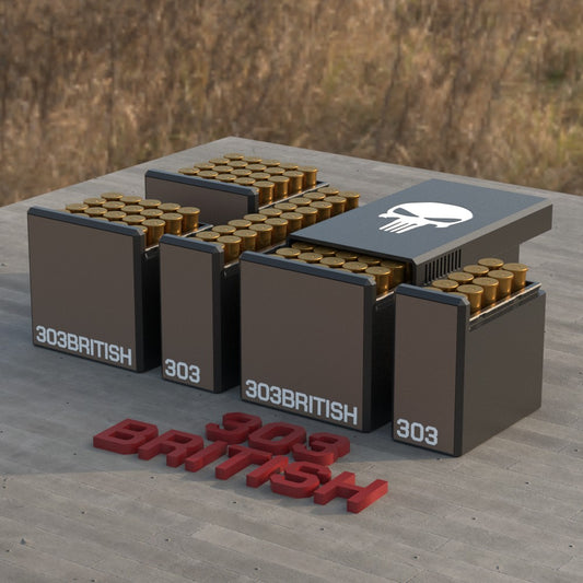 Filamelt Munitionsbox / Ammo Box .303 British – Patronenbox für 50 Schuss, Made in Germany