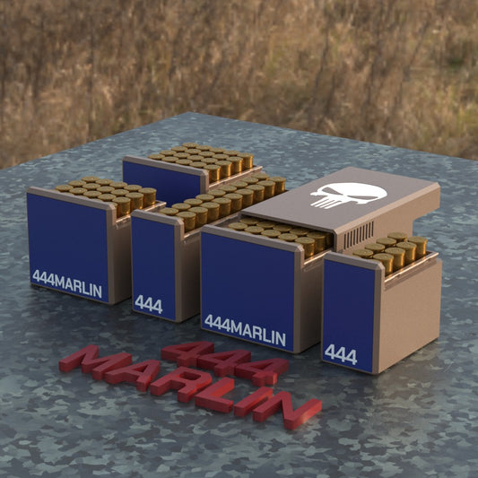 Filamelt Munitionsbox / Ammo Box .444 Marlin – Patronenbox für 50 Schuss, Made in Germany