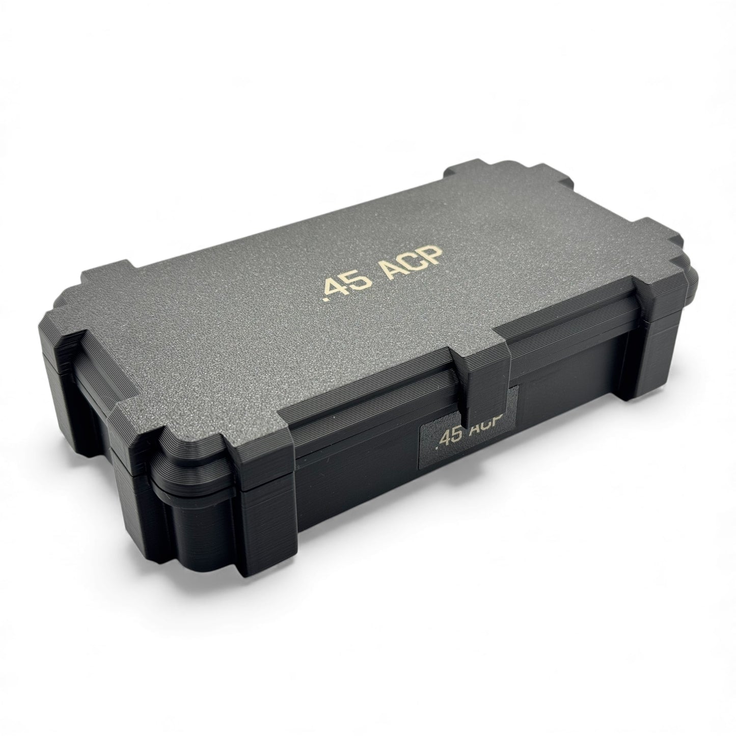 Filamelt Munitionsbox / Ammo Box .45 ACP – Patronenbox ‘Klappdeckel’ – 20 / 25 / 50 / 100 Runden