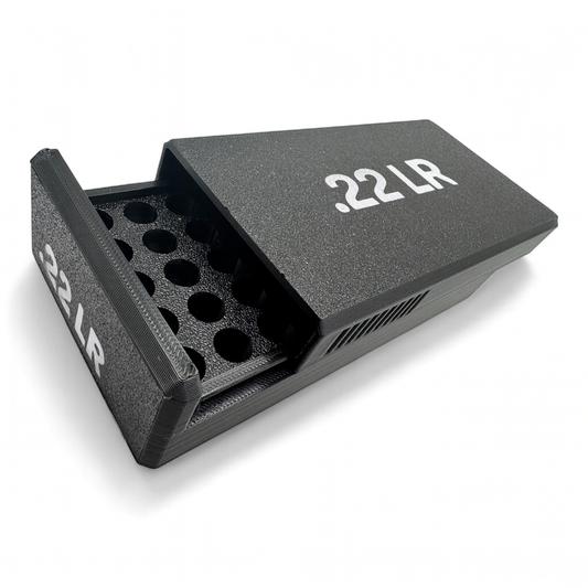 Filamelt Munitionsbox / Ammo .22 LR – Patronenbox für 50 Schuss, Made in Germany